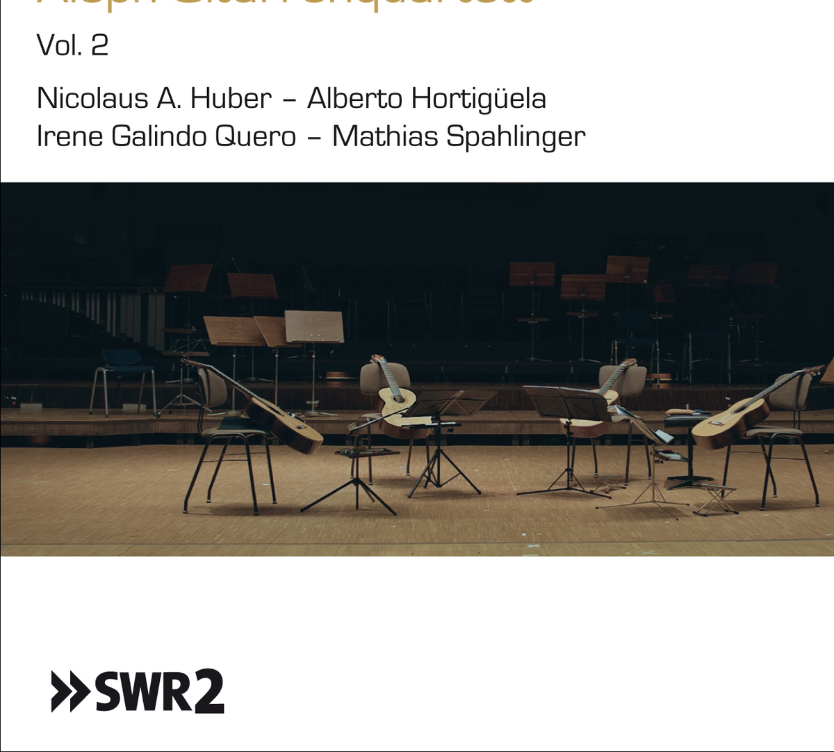 Nicolaus A. Huber, Alberto Hortigüela, Irene Galindo Quero, Mathias Spahlinger: Aleph Gitarrenquartett Vol. 2&nbsp;